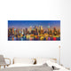 Manhattan Night New York Panorama Skyline Wall Decal