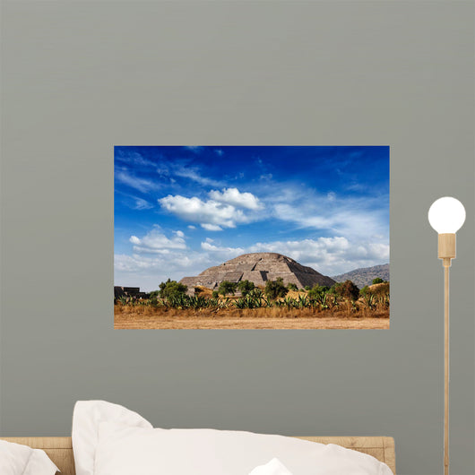 Teotihuacan Pyramids, Mexico Wall Mural