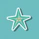 sea star blue beach design vector illustration eps 10 Wall Mural