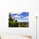 Burgruine und Weinfelder Wall Mural