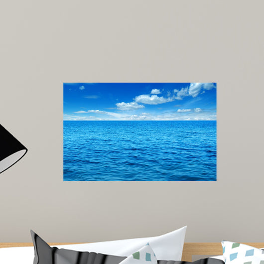 Blue sea water Wall Mural