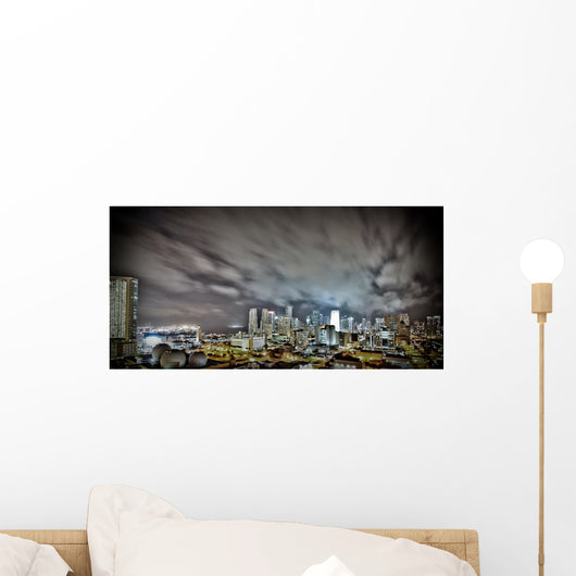 Downtown Miami Wall Decal