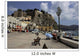 the castle on the volcanic rock (Aeolian Lipari, Sicily, italy) Wall Mural