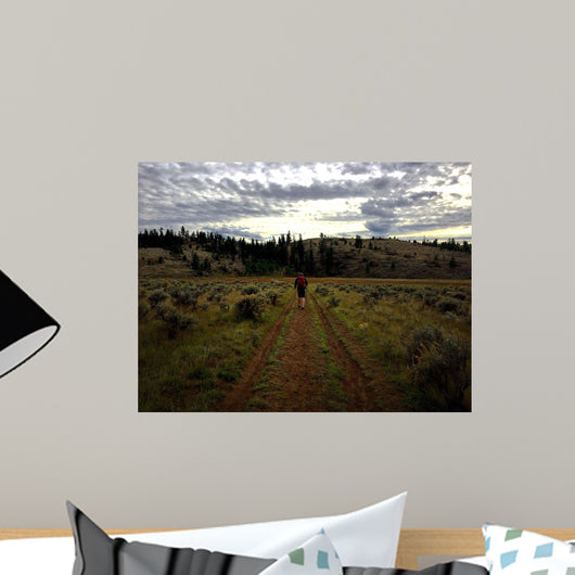 Hiker Wall Mural
