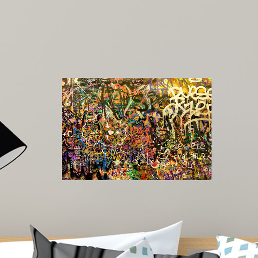 Graffiti Background Wall Mural