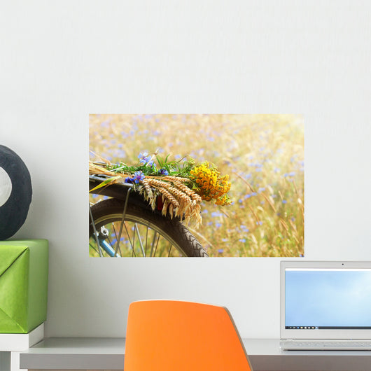 Summer flowers Wall Mural