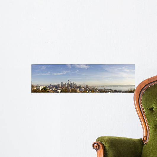 Seattle Panoramic Wall Mural