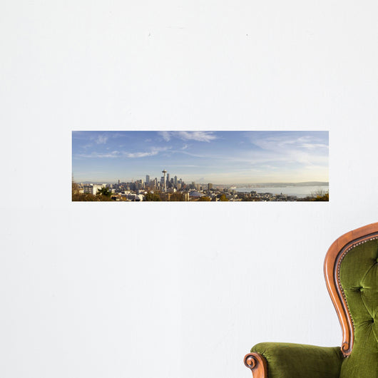 Seattle Panoramic Wall Mural
