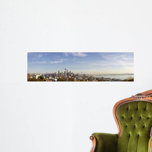 Seattle Panoramic Wall Mural
