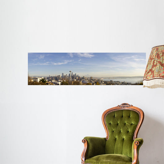 Seattle Panoramic Wall Mural