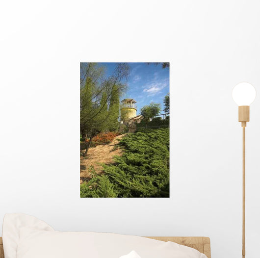 Arbor and Green Grass Wall Decal