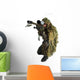 sniper in ghillie suit Wall Decal