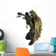 sniper in ghillie suit Wall Decal