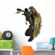 sniper in ghillie suit Wall Decal