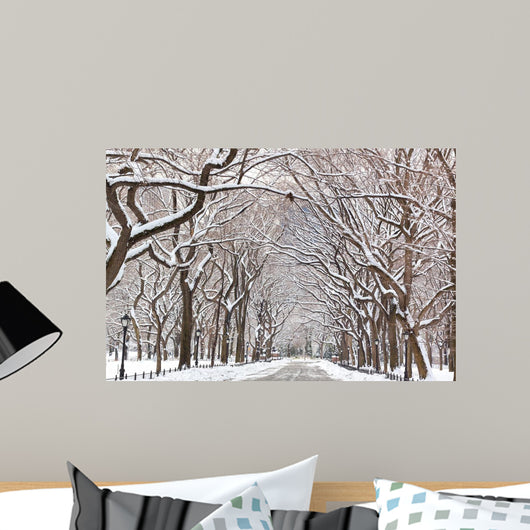 Central Park Walk Wall Mural