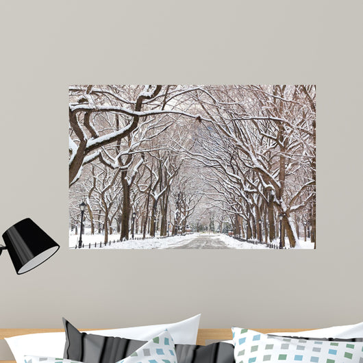 Central Park Walk Wall Mural