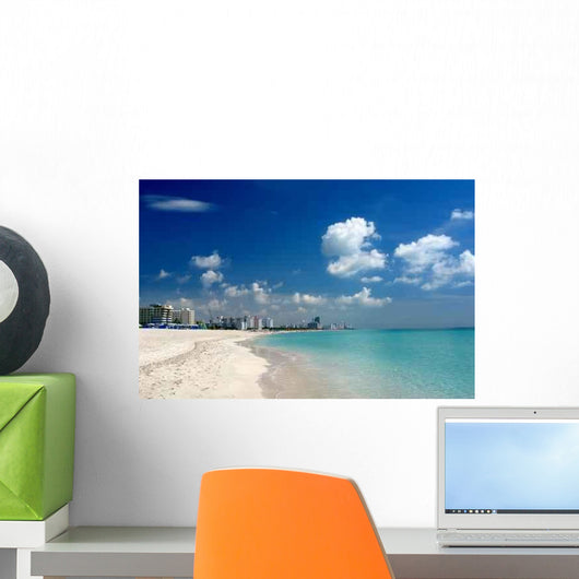 South Beach Miami Wall Decal Design 2