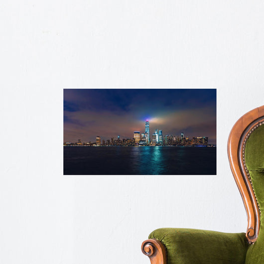 Manhattan skyline from Jersey City Wall Mural