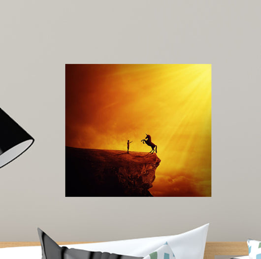 How to Tame Unicorn Wall Decal Design 1