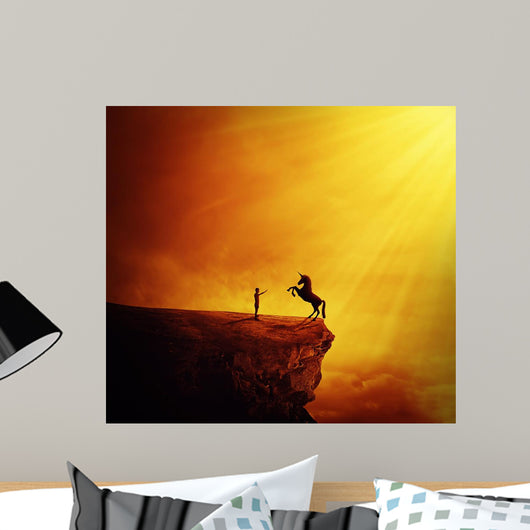 How to Tame Unicorn Wall Decal Design 1