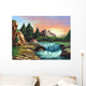 Fantasy Landscape Wall Decal