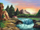 Fantasy Landscape Wall Decal