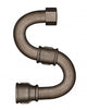 Pipe Alphabet Letter Wall Decal Design 1