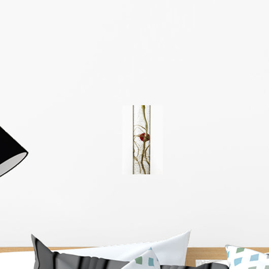 Corn Seedling Test Tube Wall Decal Design 4