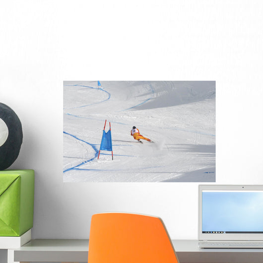 ski race Wall Mural