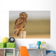 Short Eared Owl Sitting Wall Decal