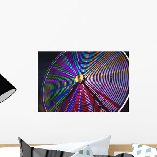 Light Effect Fairground Ride Wall Decal