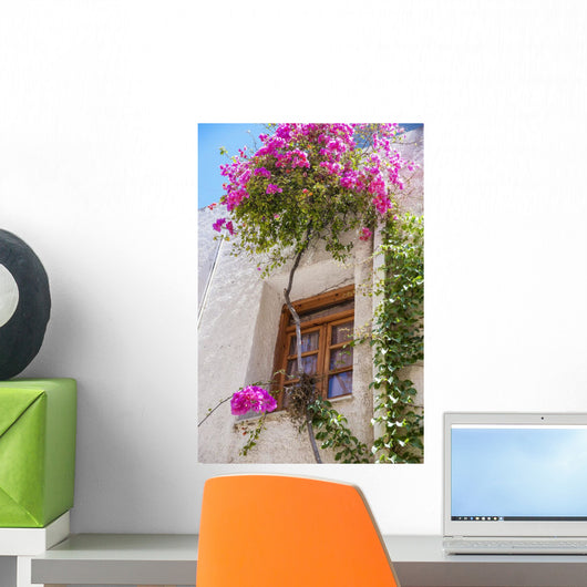 Blossoming Flowers and Vine Wall Decal