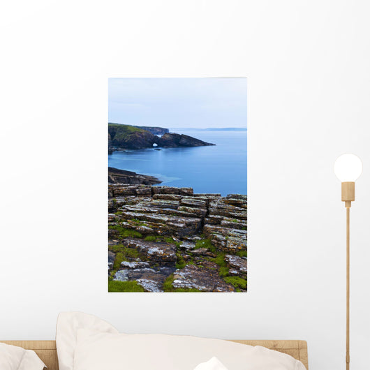 Tranquil Water along Coastline Wall Decal