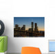 Lower Manhattan Twilight with Wall Decal