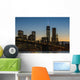 Lower Manhattan Twilight with Wall Decal
