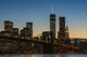 Lower Manhattan Twilight with Wall Decal