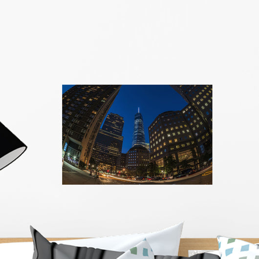World Trade Center Twilight Wall Decal