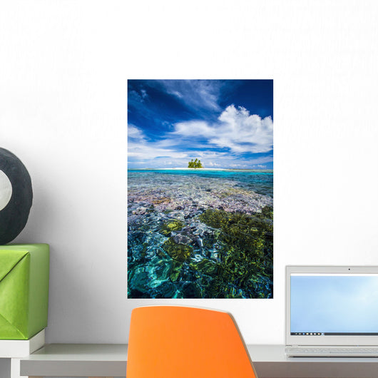 Island Forms Part Marine Wall Decal Design 3