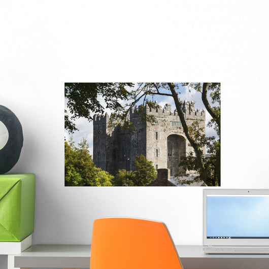 Stone Castle Framed within Wall Decal