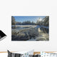 Winter Landscape with Ice Wall Decal Design 1