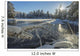Winter Landscape with Ice Wall Decal Design 1