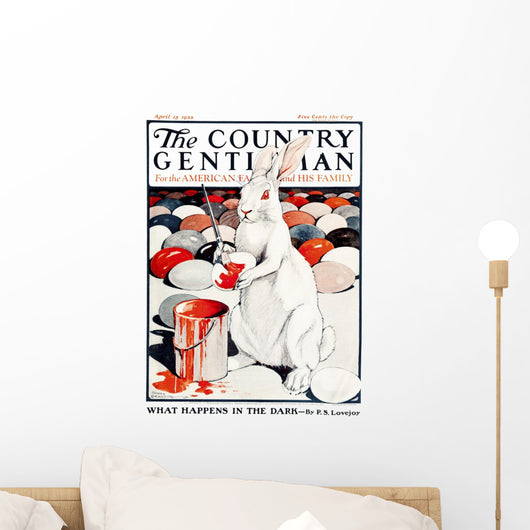 Cover Country Gentleman Agricultural Wall Decal Design 40