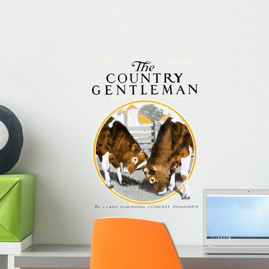 Cover Country Gentleman Agricultural Wall Decal Design 29