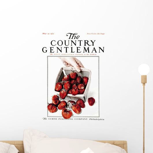 Cover Country Gentleman Agricultural Wall Decal Design 15