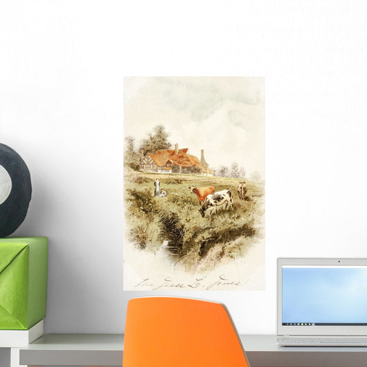 Historic Greeting Card with Wall Decal