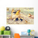 Vintage Greeting Card with Wall Decal Design 2