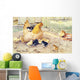 Vintage Greeting Card with Wall Decal Design 2