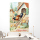 Vintage Easter Greeting Card Wall Decal