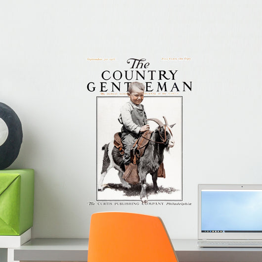 Cover of Country Gentleman agricultural magazine Wall Mural