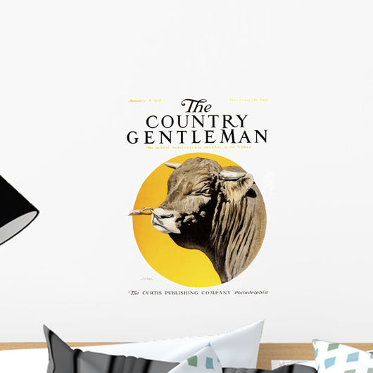 Cover of Country Gentleman agricultural magazine Wall Mural